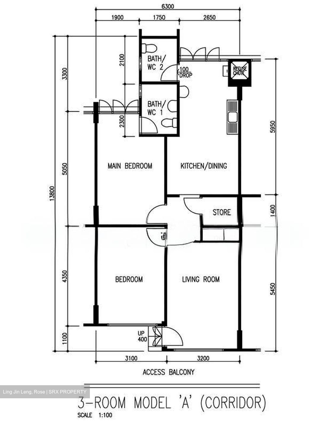 Blk 365 Yishun Glory (Yishun), HDB 3 Rooms #545281331